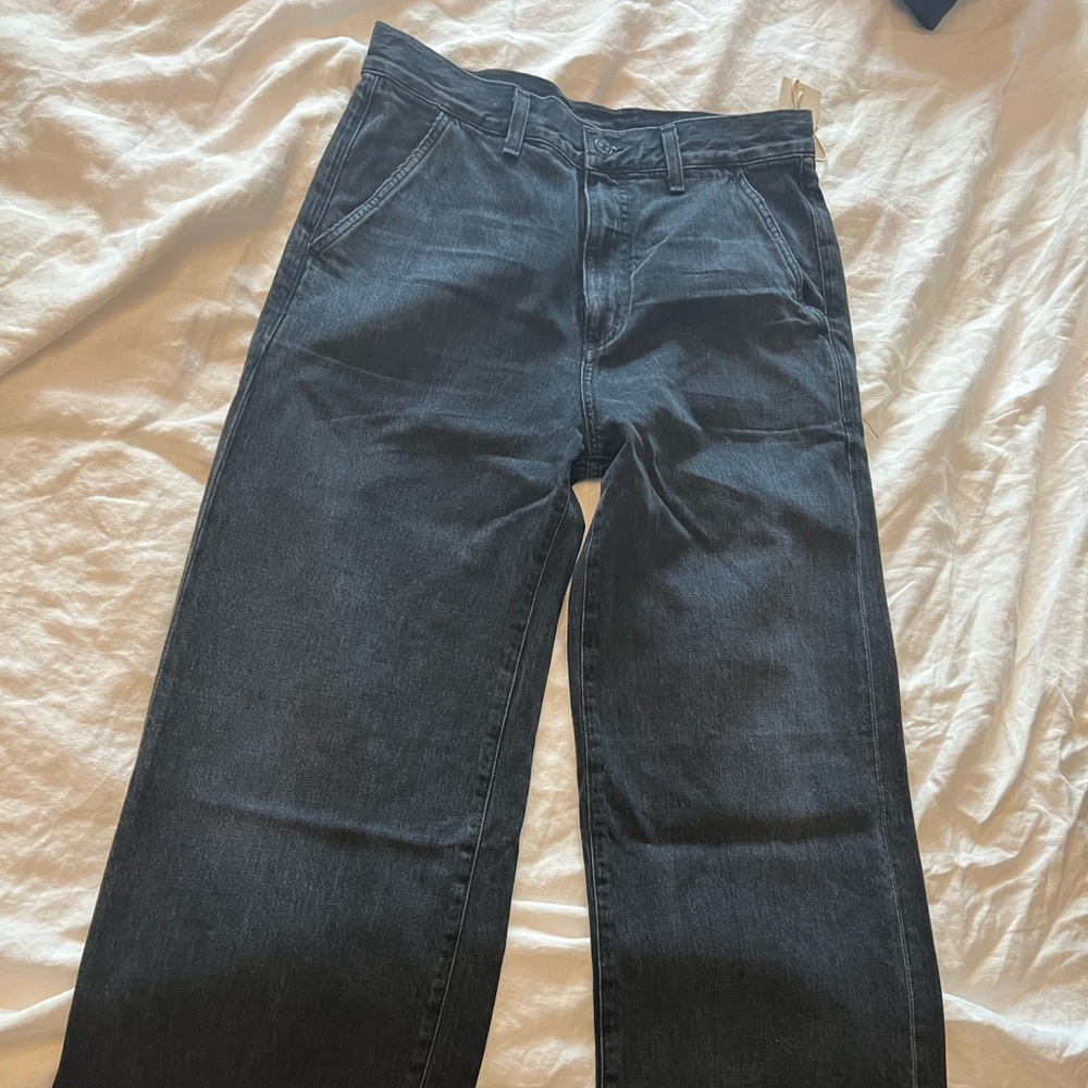 Citizens of humanity size 28 wide leg dark denimn